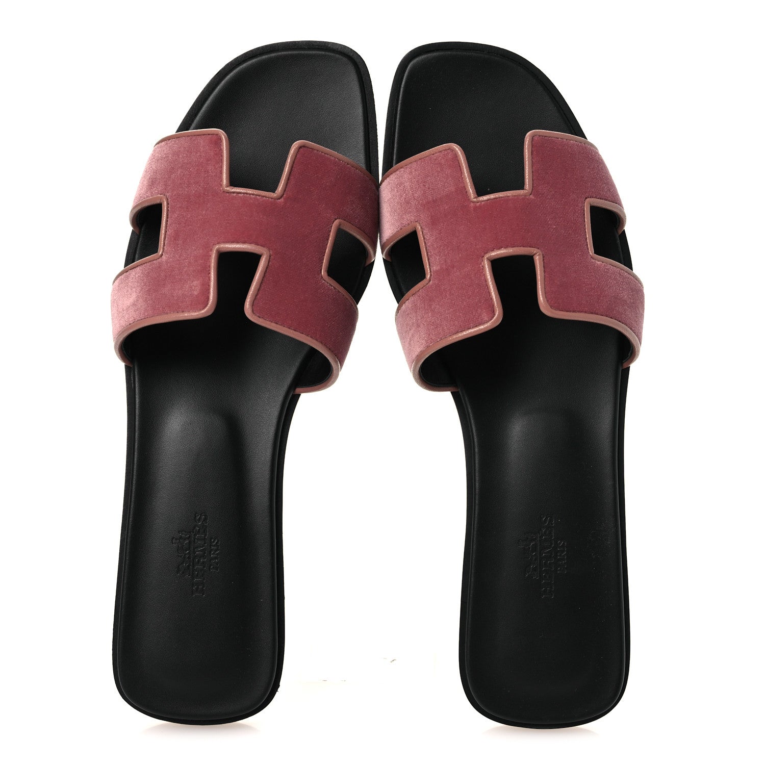 Velvet Nappa Oran Sandals 39 Bois de Rose