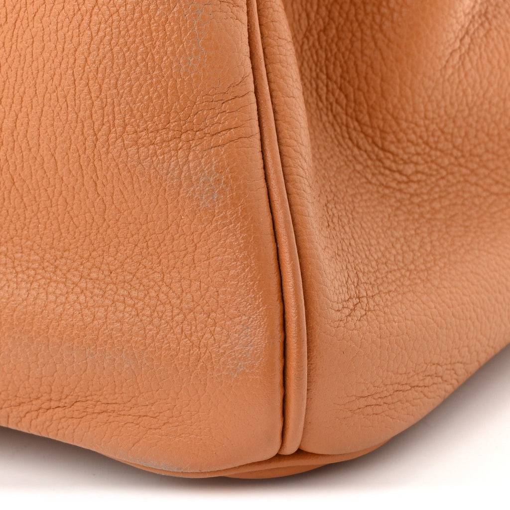 Taurillon Novillo Sea Surf and Fun Birkin 35 Toffee