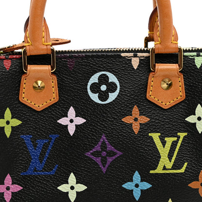 Monogram Multicolor Mini Sac HL Speedy Black