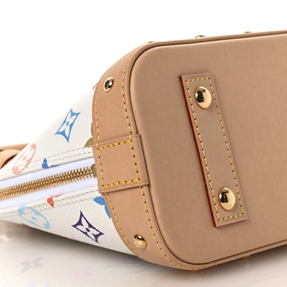 LV x TM Monogram Multicolor Alma BB White