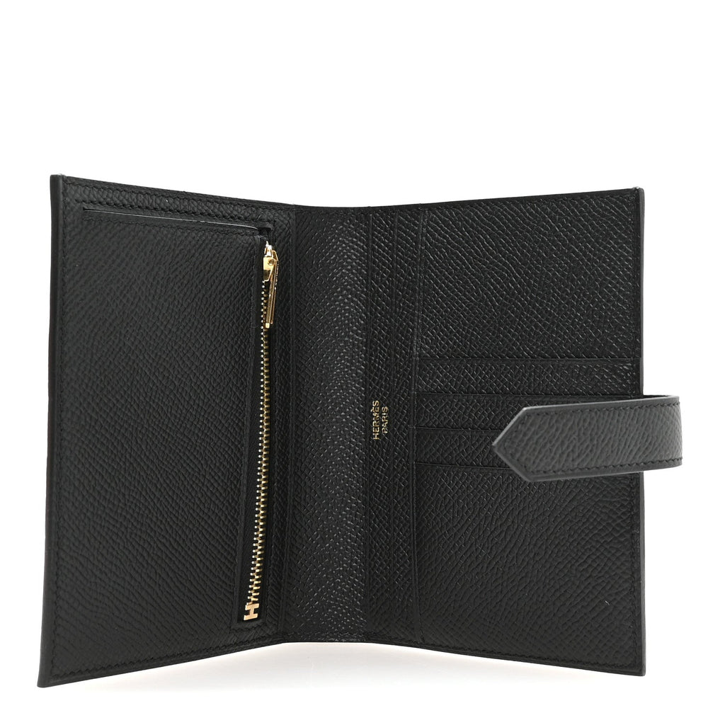 Epsom Bearn Compact Wallet Black