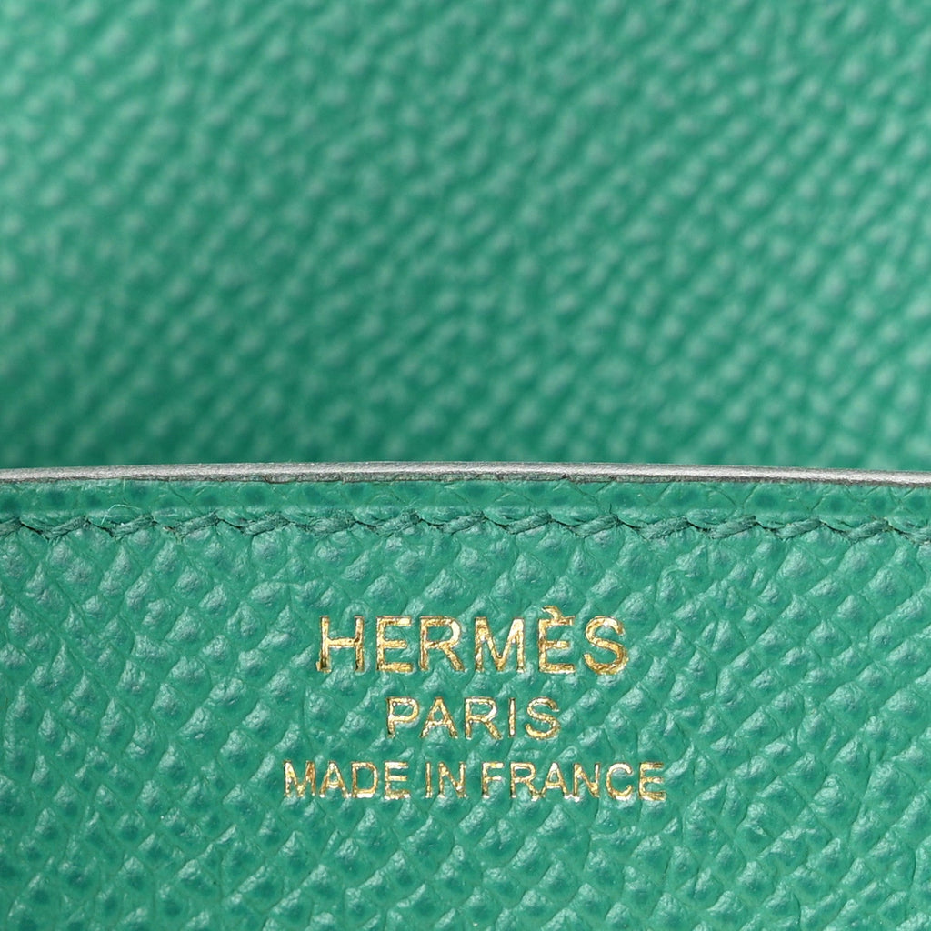 Epsom Birkin Sellier 25 Vert Jade