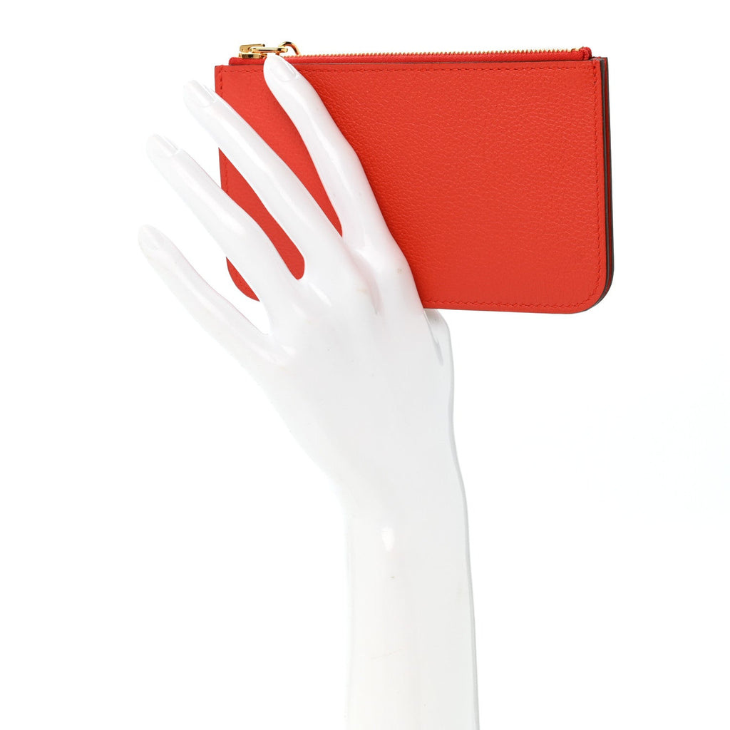 Evercolor Zipengo Chain D'Ancre Card Holder Gold