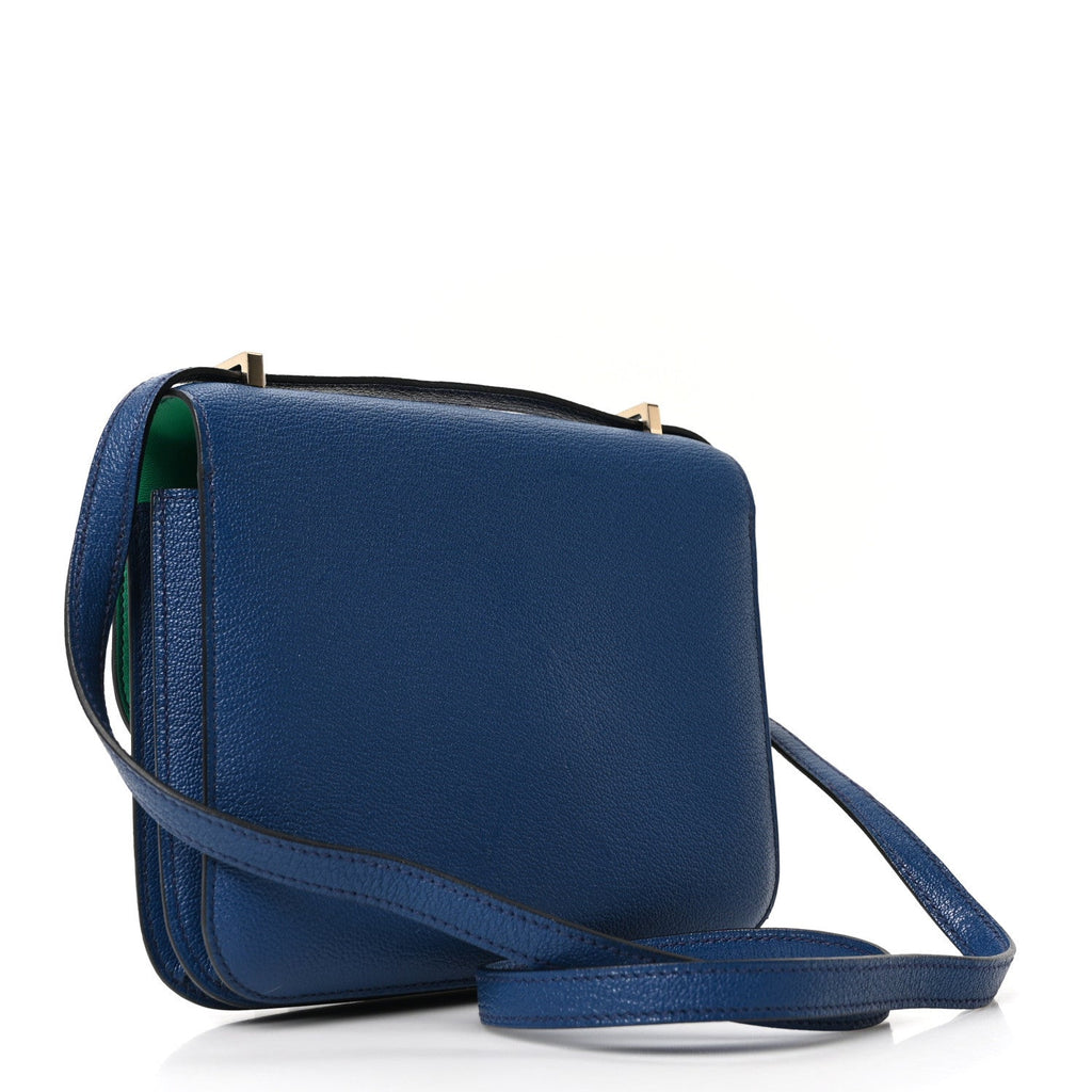 Chevre Mysore Verso Constance 18 Blue Saphir Menthe