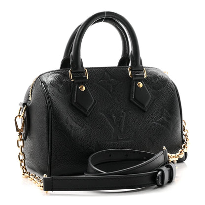 Empreinte Monogram Giant Speedy Bandouliere 20 Black