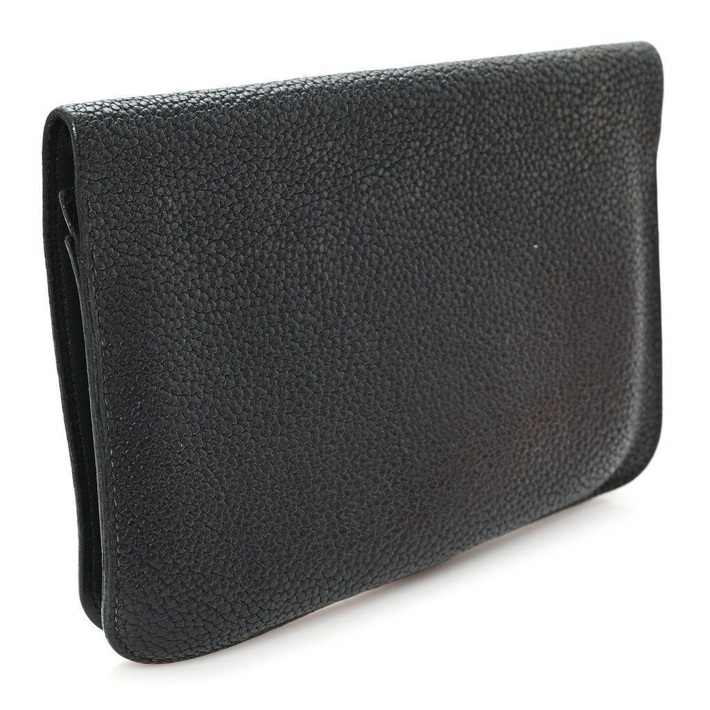 Togo Dogon Duo Wallet Black