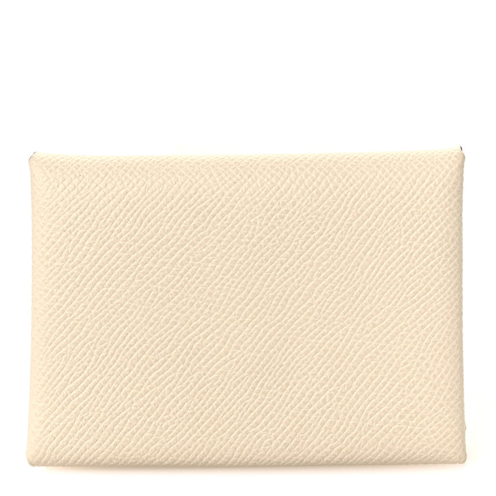 Epsom Calvi Duo Card Case Craie