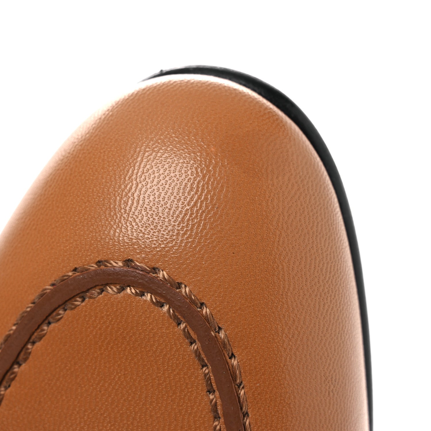 Goatskin Womens Royal Loafers 36 Naturel