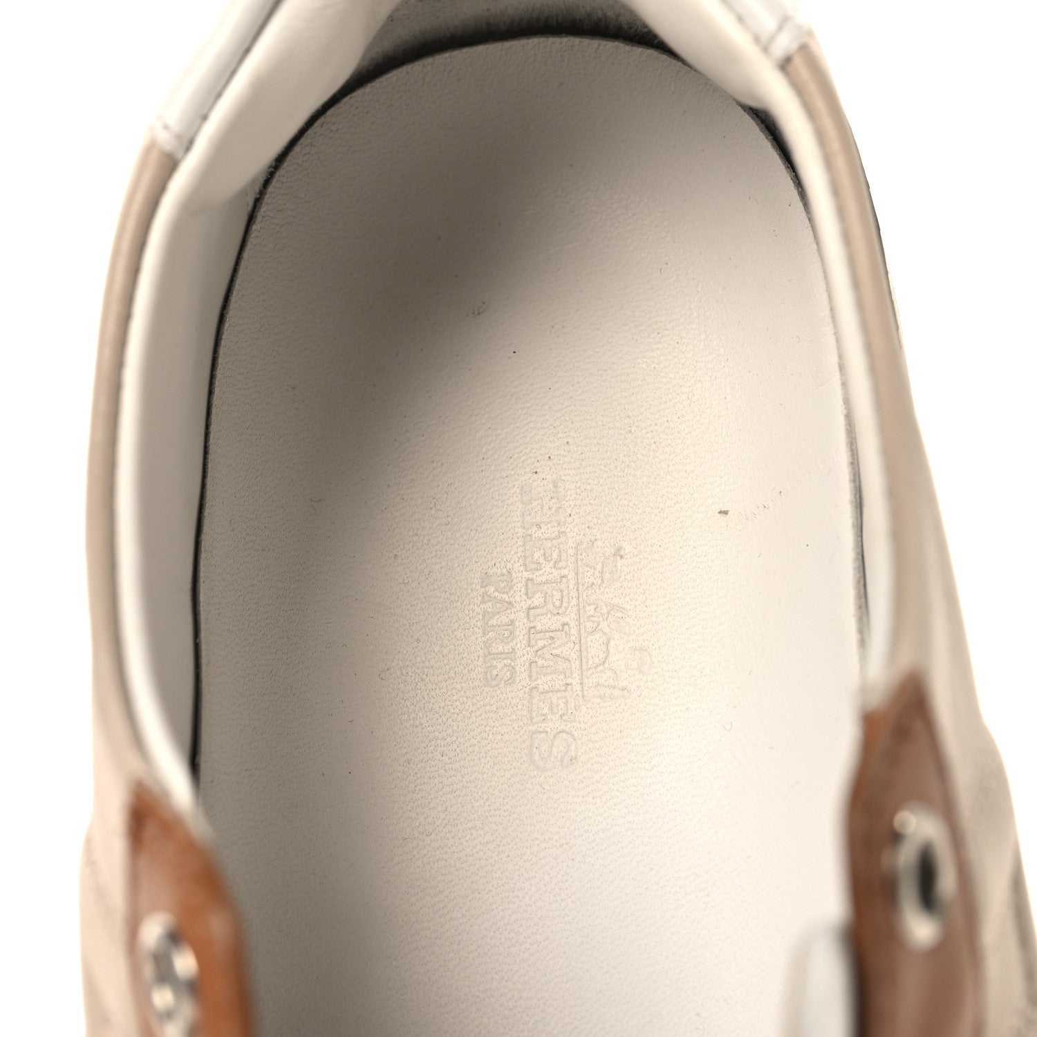 Calfskin Deep Sneakers 36 Multicolor White Gold