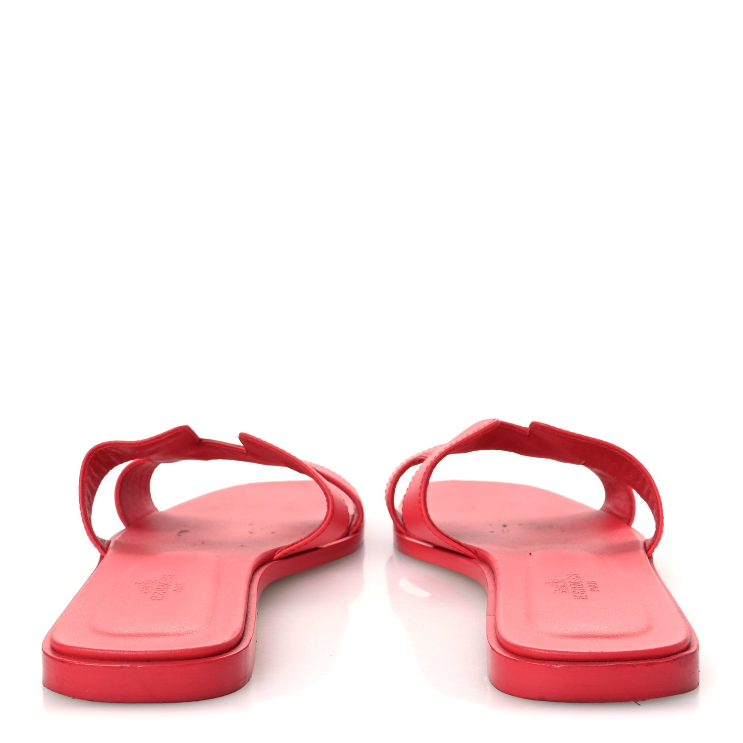 Box Calfskin Oran Sandals 39 Rouge Jaipur