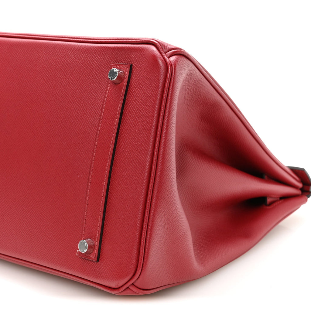 Epsom Birkin 35 Rouge Grenat