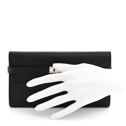 Epsom Kelly Longue Wallet Black