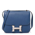 Epsom Constance Verso 18 Bleu Agate Gris Mouette