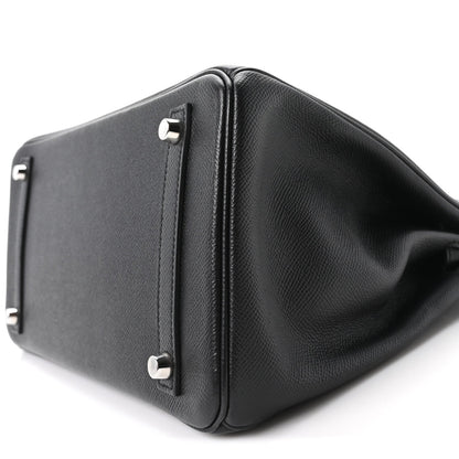 Epsom Birkin 30 Black