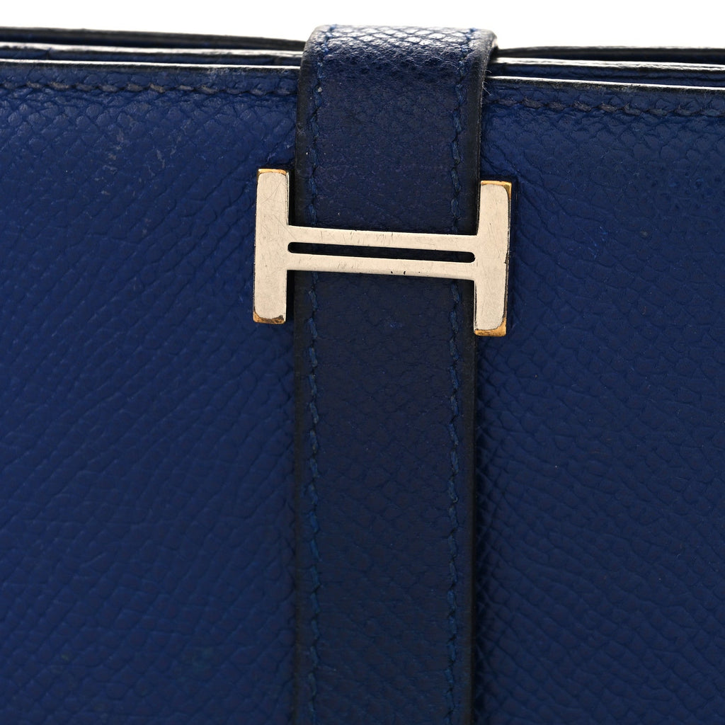 Epsom Bearn Gusset Wallet Bleu Electrique