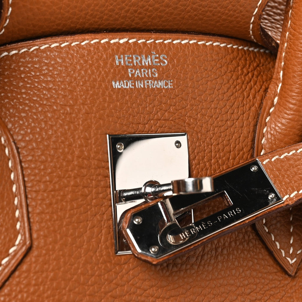 Togo Birkin 35 Gold