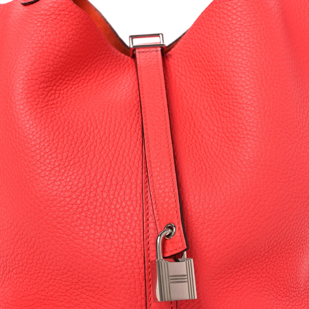 Taurillon Clemence Picotin Lock 22 MM Rose Jaipur