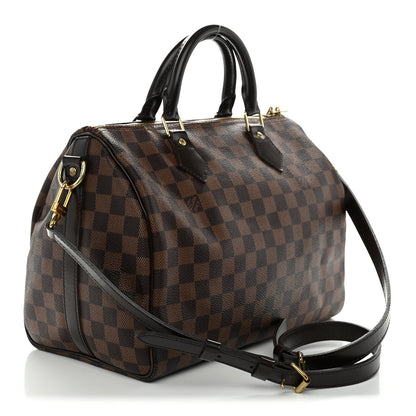 Damier Ebene Speedy Bandouliere 30