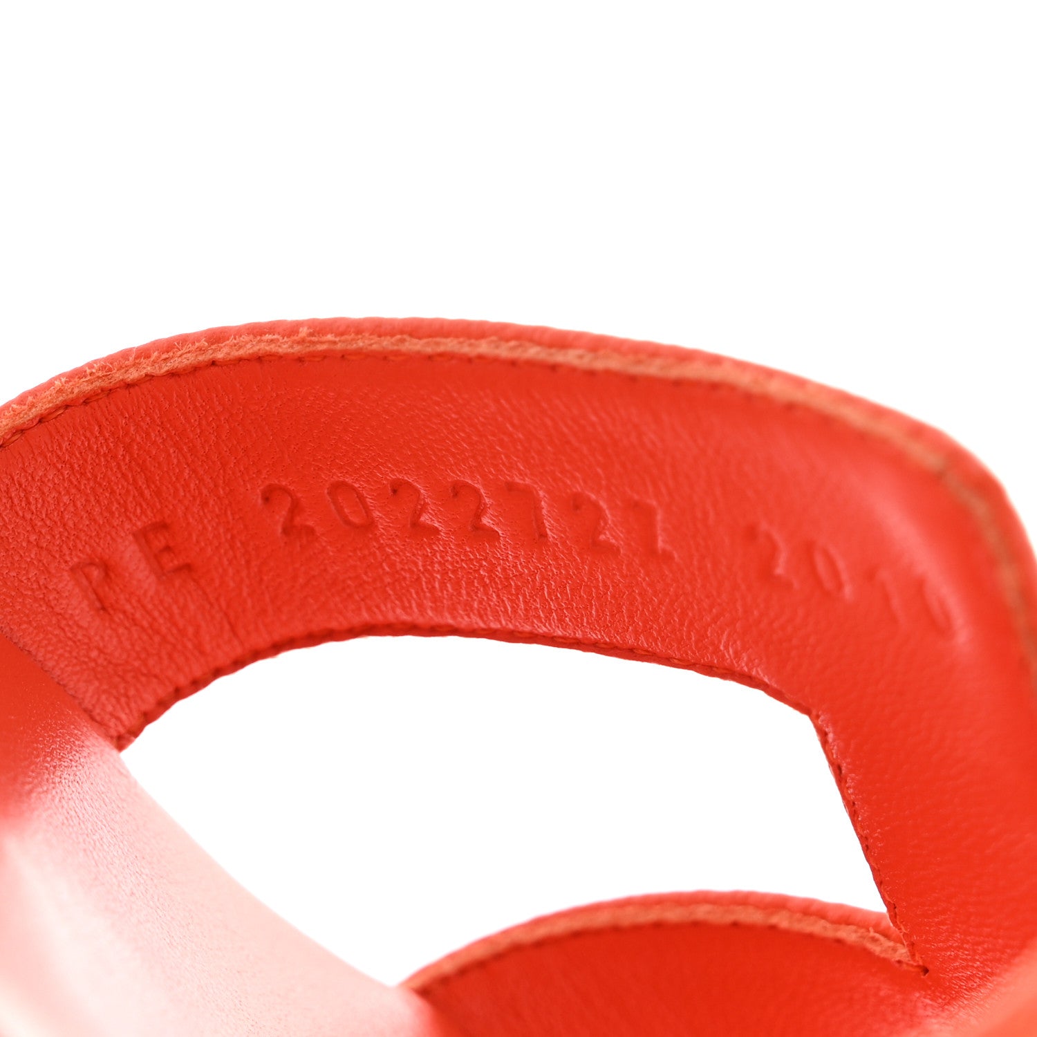 Epsom Oran Sandals 36 Orange Poppy