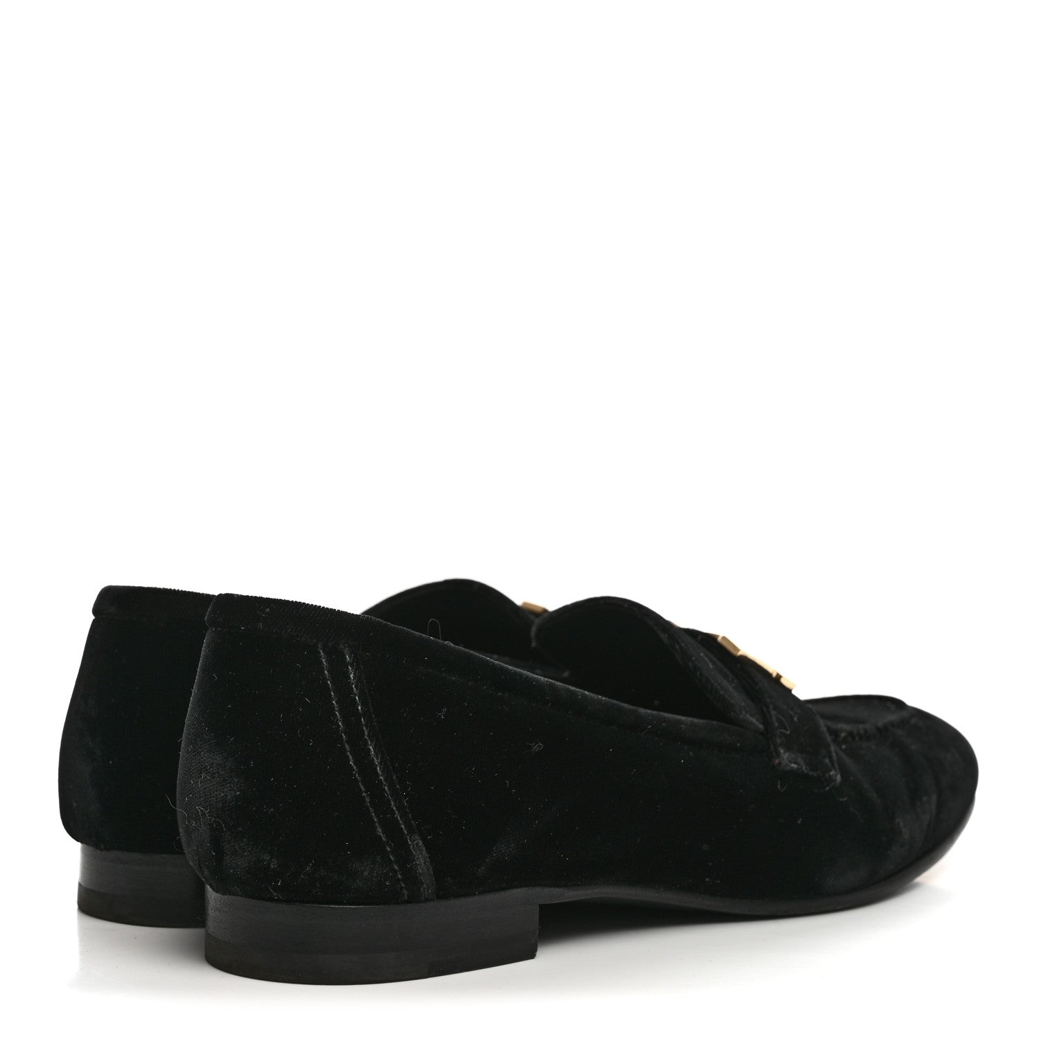 Velvet Womens Paris Loafers 41 Black