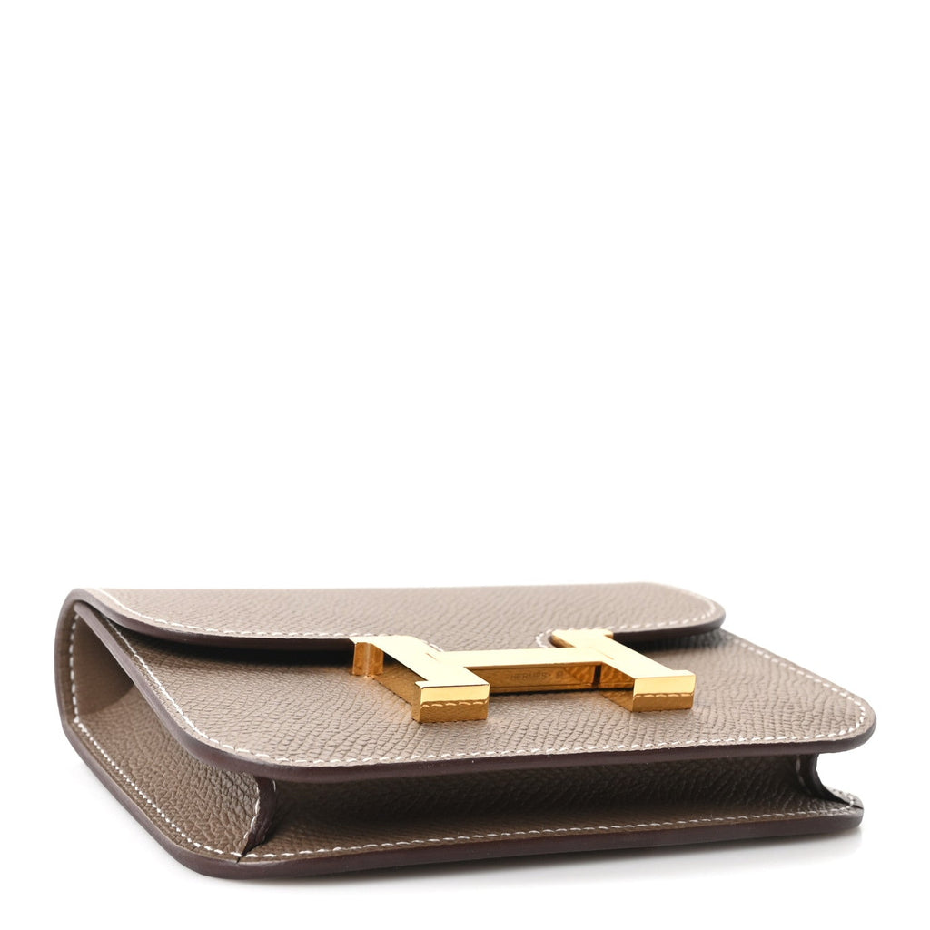 Epsom Constance Slim Wallet Etoupe