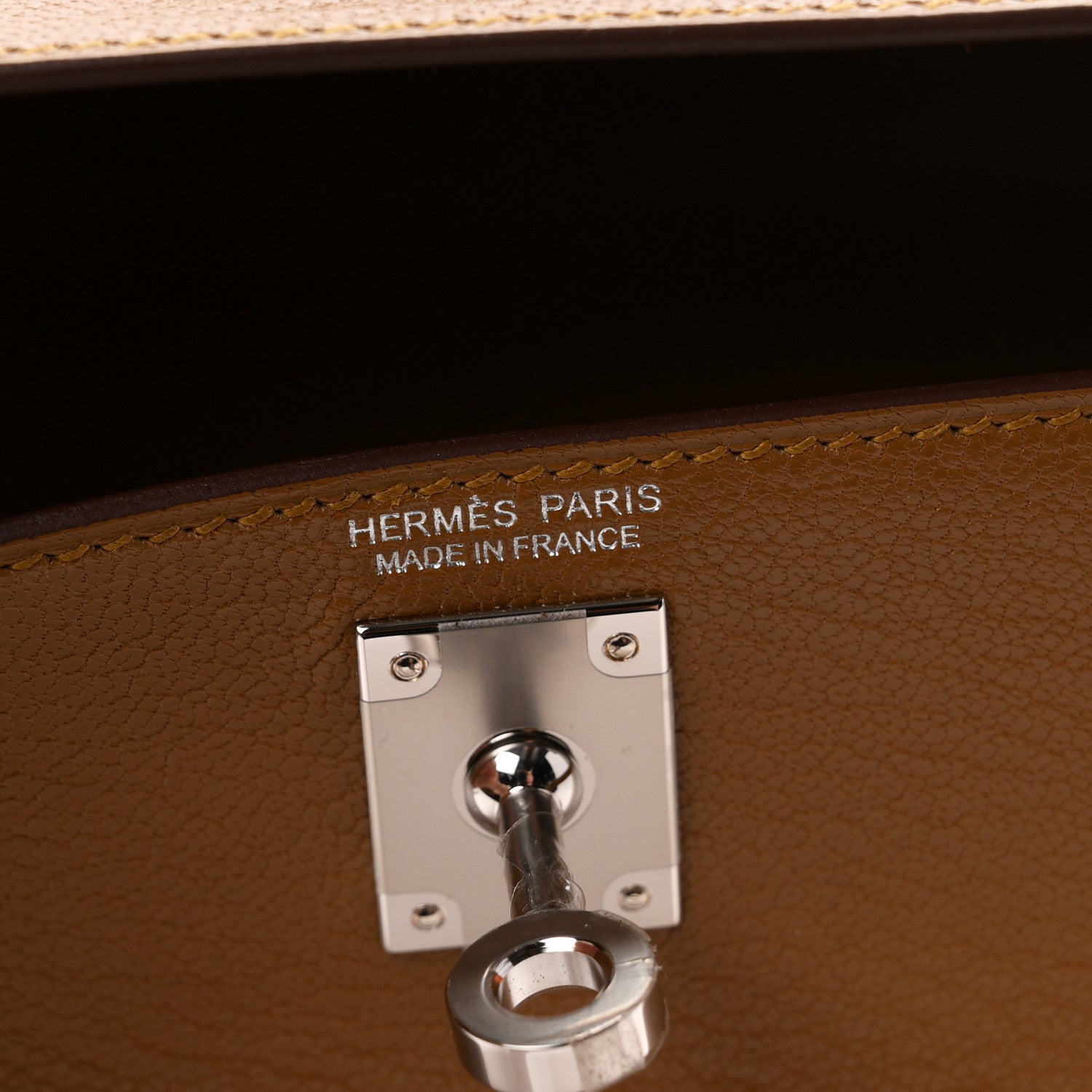 Chevre Chamkila Clou de Coeur Mini Kelly Sellier 20 Bronze Dore