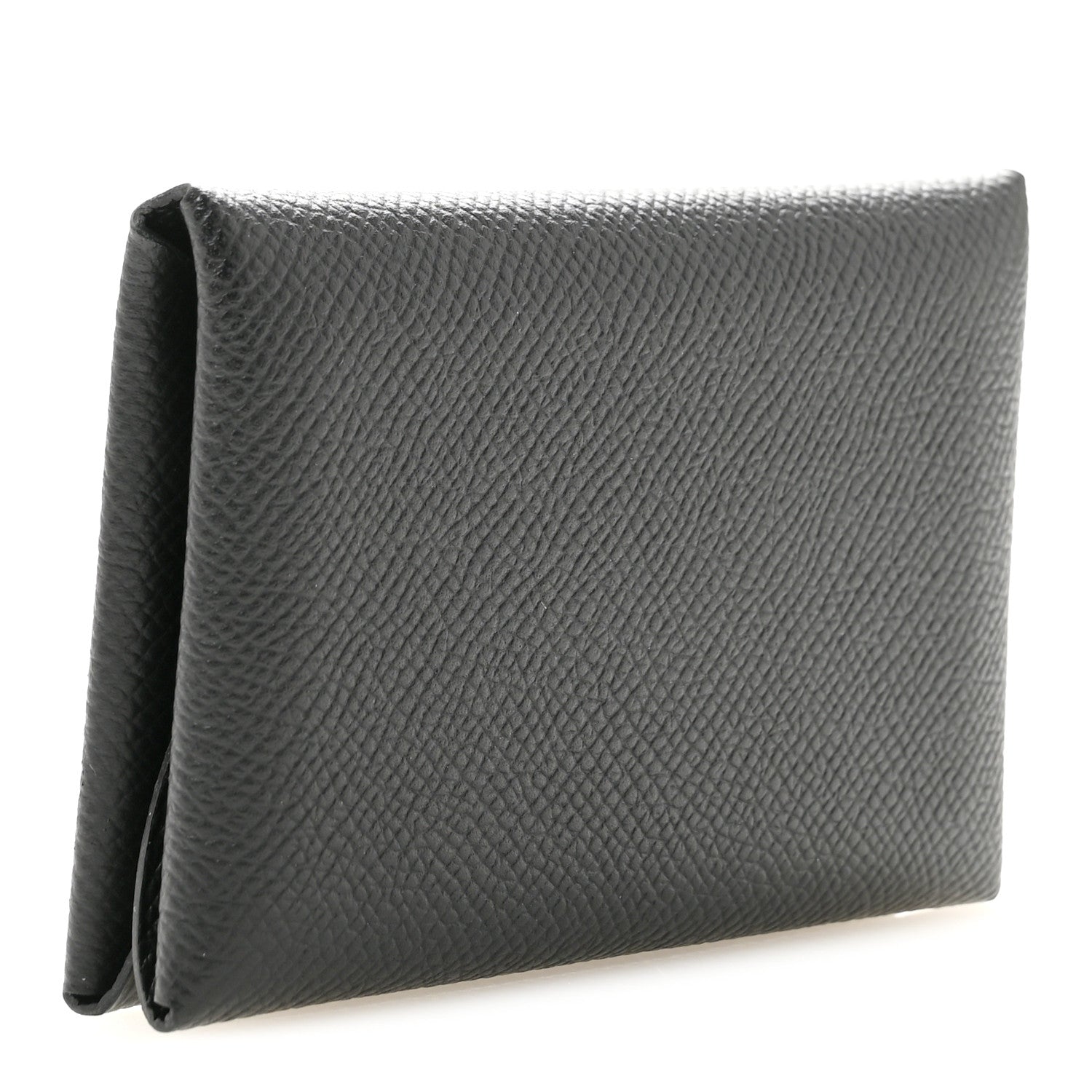 Epsom Calvi Duo Card Case Black