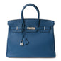 Togo Birkin 35 Bleu Izmir