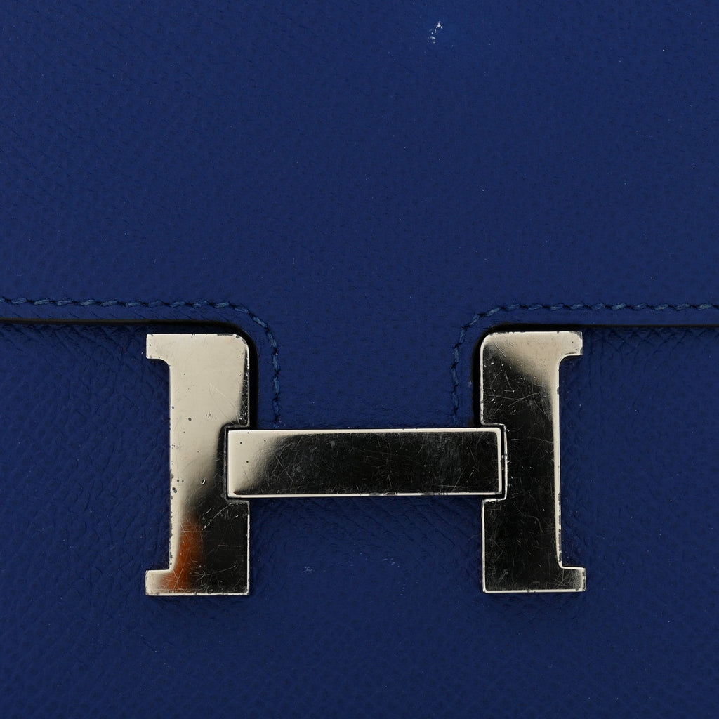 Epsom Constance Short Wallet Bleu Electrique