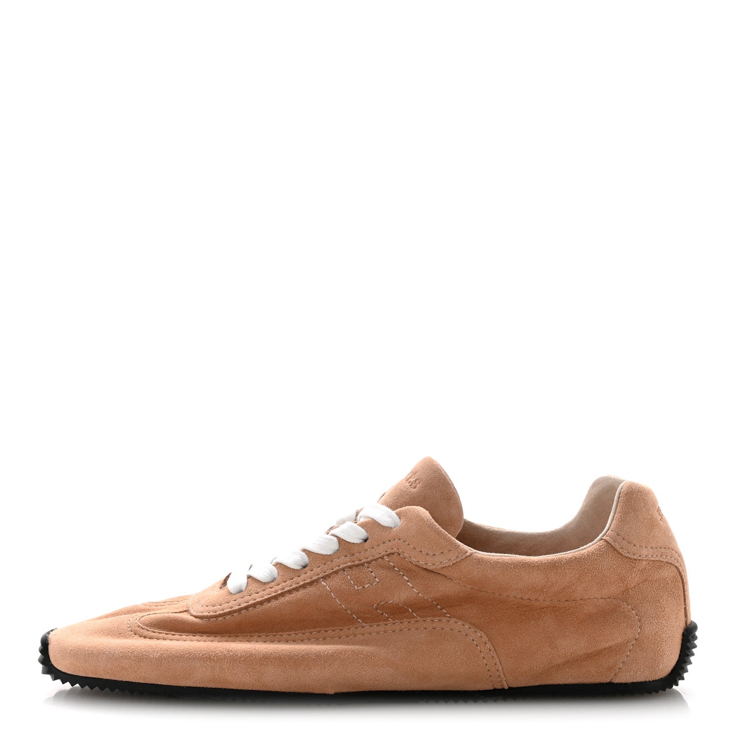 Suede Goatskin Master Sneakers 39 Beige Perlino