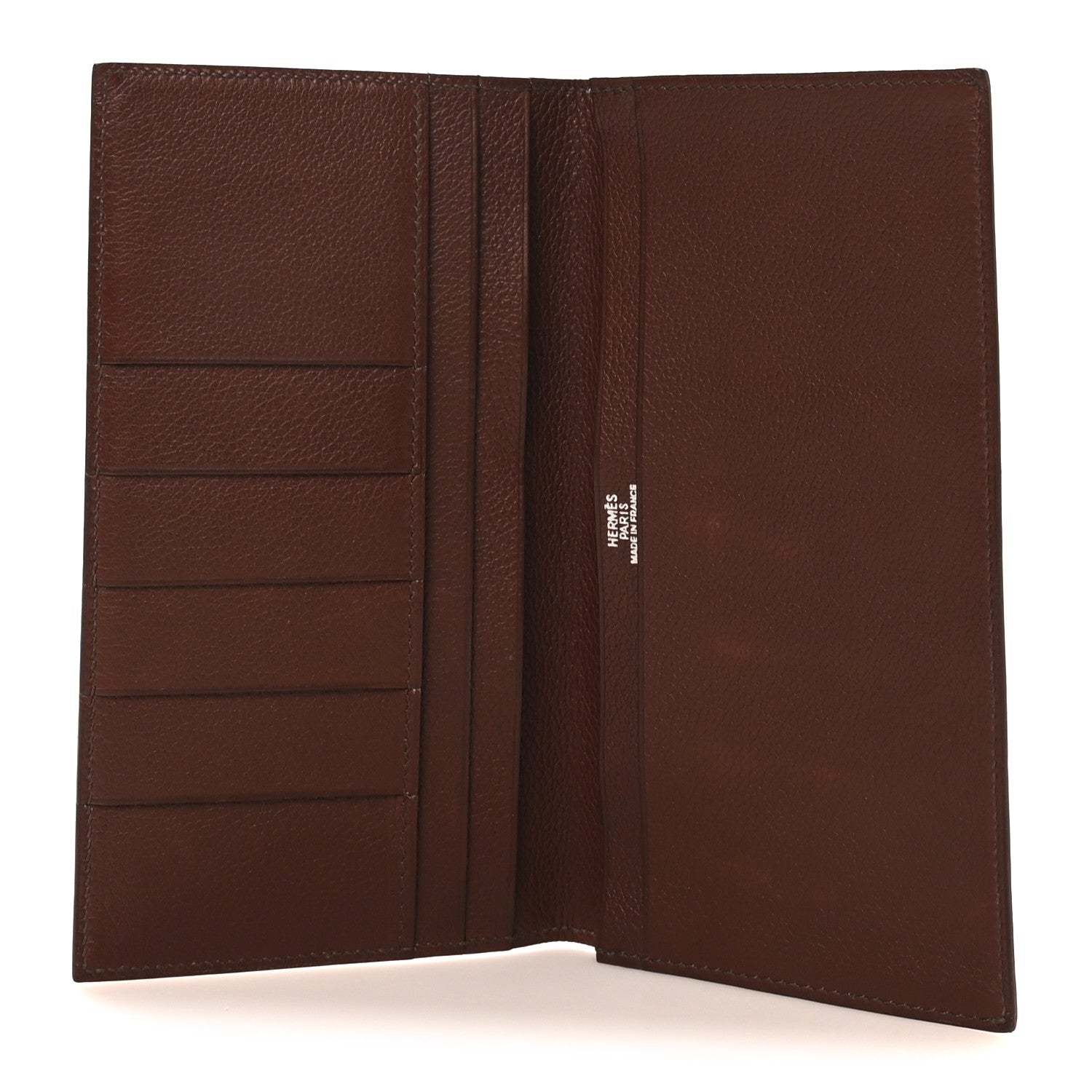 Evercolor Citizen Twill Long Wallet Chocolate