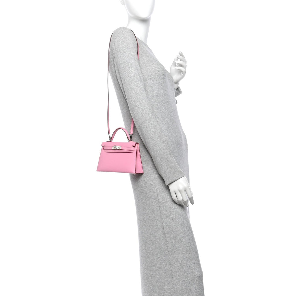 Epsom Mini Kelly Sellier 20  5P Pink