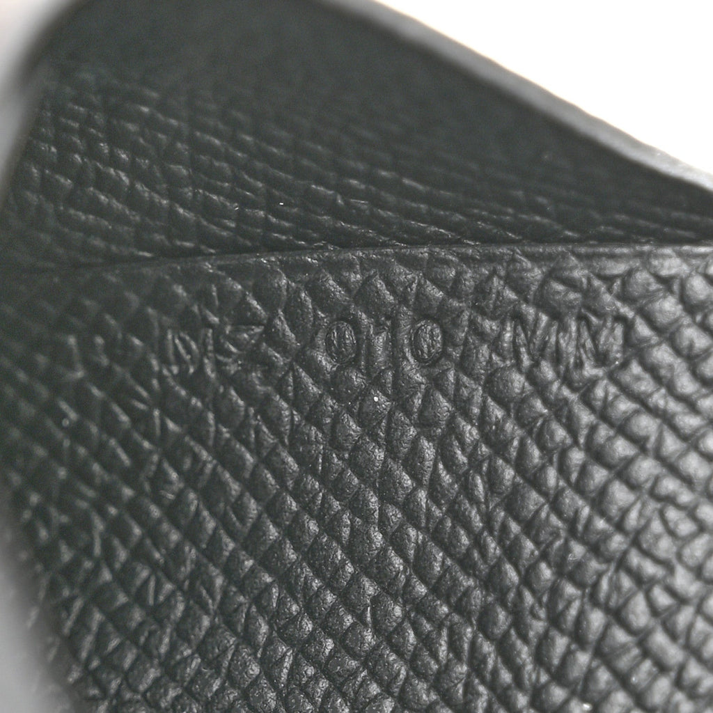 Epsom Calvi Duo Card Case Black