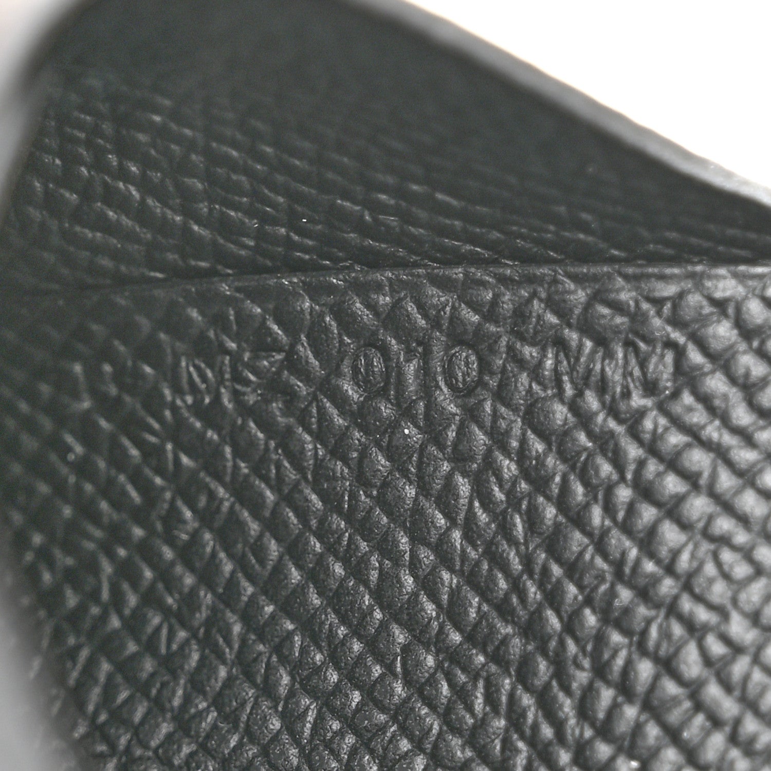 Epsom Calvi Duo Card Case Black