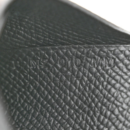 Epsom Calvi Duo Card Case Black