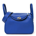 Taurillon Clemence Mini Lindy 20 Bleu Electrique