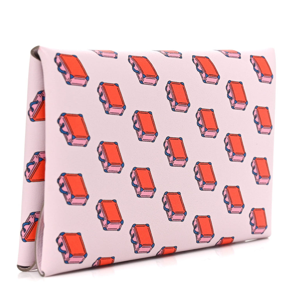 Swift Valises Calvi Duo Card Case Mauve Pale Mauve Pale