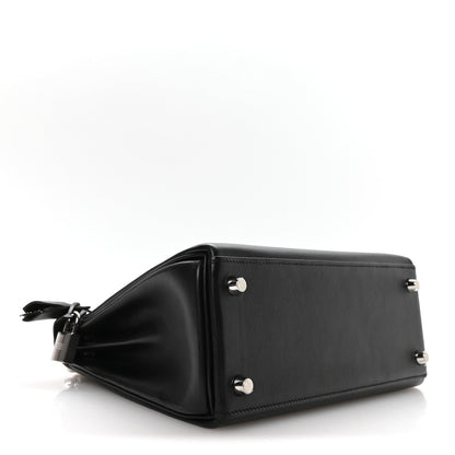 Cheri Calfskin Kelly Retourne 25 Black