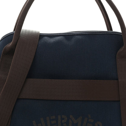 Canvas The Grooming Bag Bleu Navy Feu