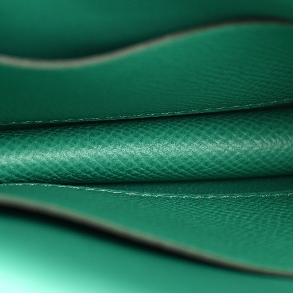 Epsom Constance Slim Wallet Vert Jade