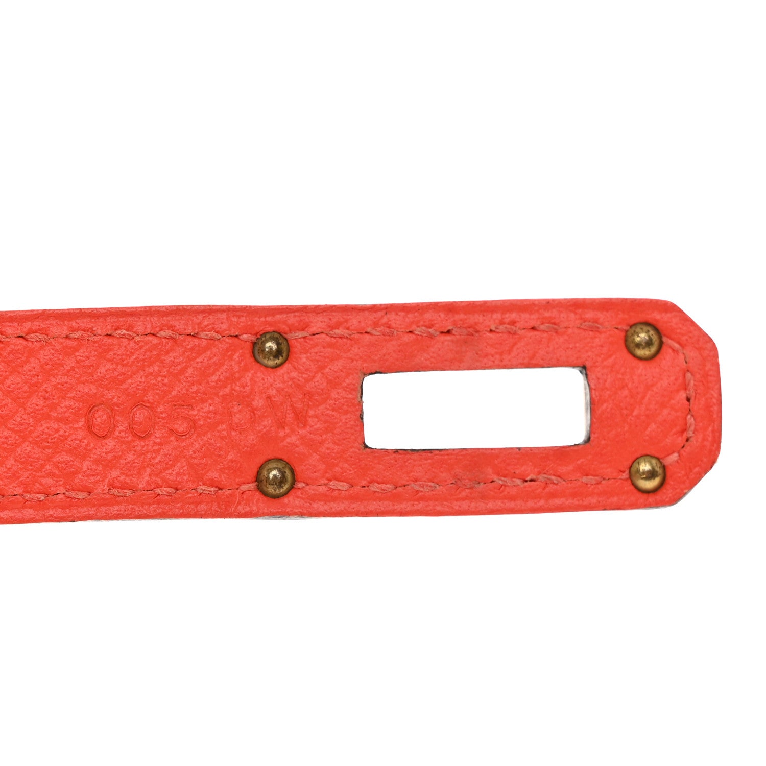 Epsom Kelly Longue Wallet Orange Poppy