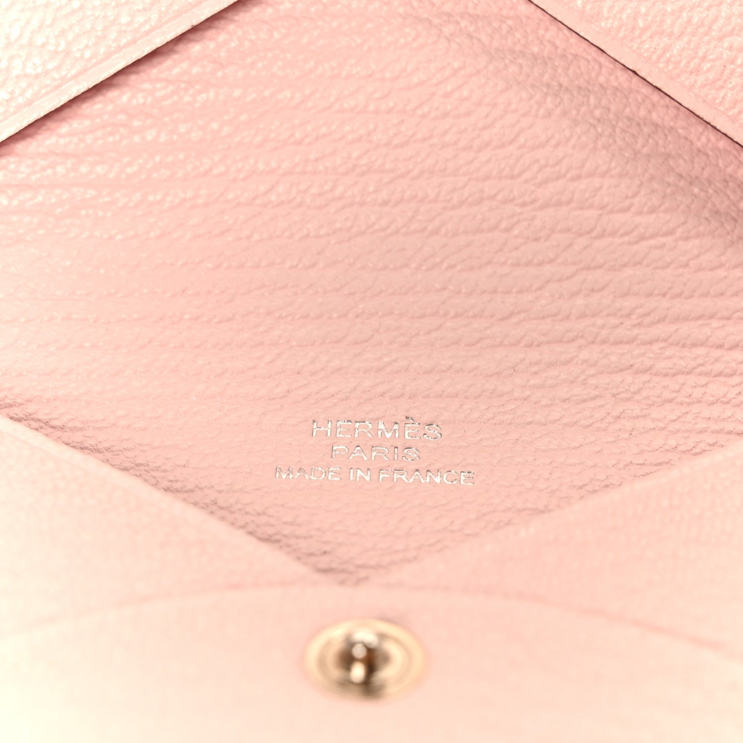 Chevre Mysore Calvi Card Case Mauve Pale