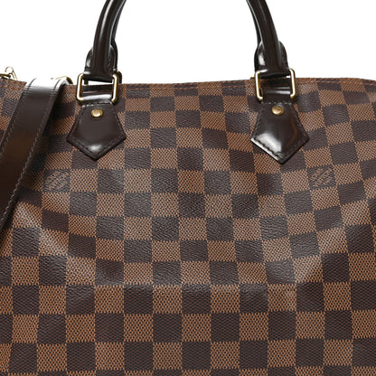 Damier Ebene Speedy Bandouliere 30