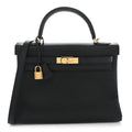 Togo Kelly Retourne 32 Black