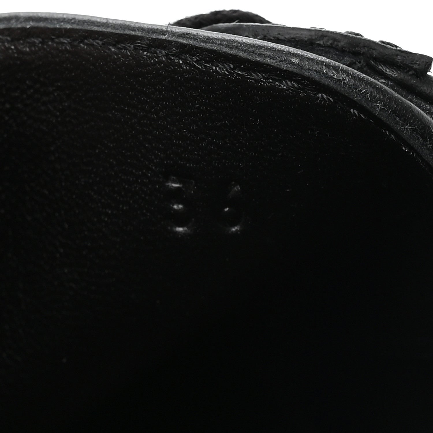 Calfskin Deep Sneakers 36 Black
