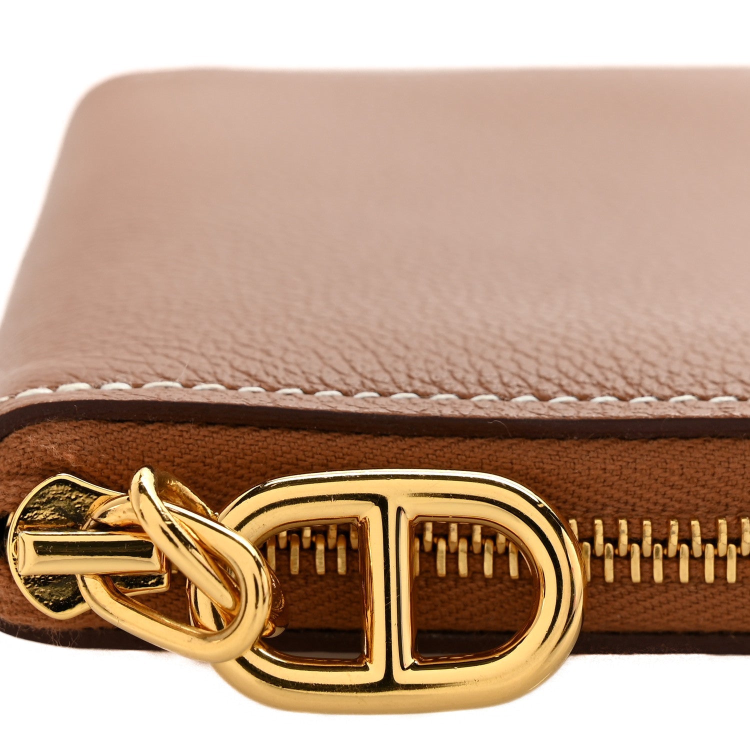 Evercolor Zipengo Chain D'Ancre Compact Cardholder Gold