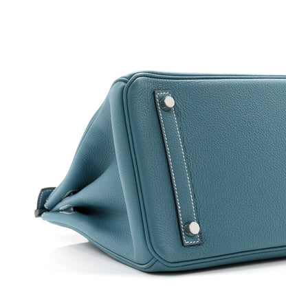 Togo Birkin 30 New Bleu Jean