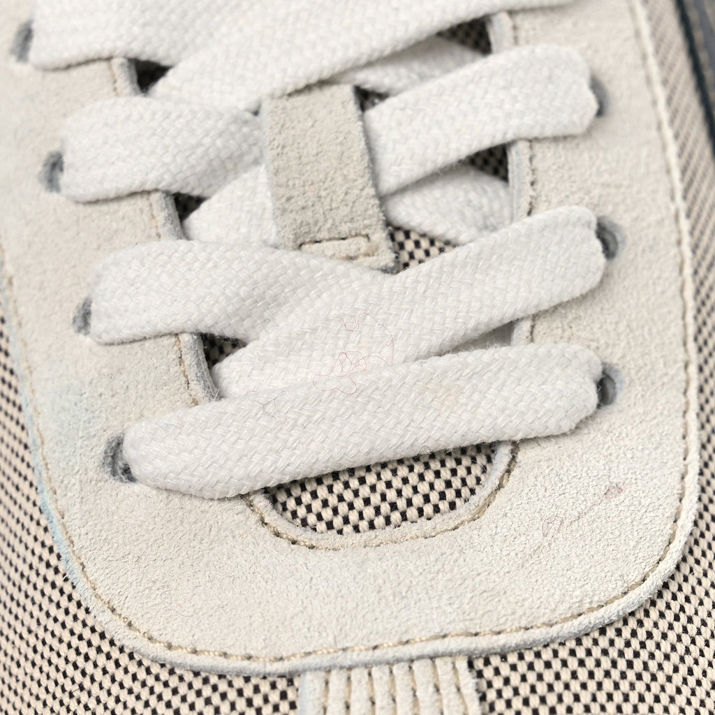 Toile Suede Goatskin Jet Sneakers 38 Multicolored Prunoir