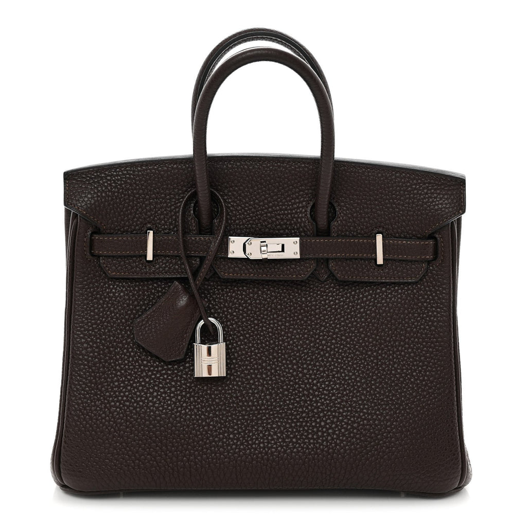 Togo Birkin 25 Chocolate