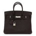 Togo Birkin 25 Chocolate